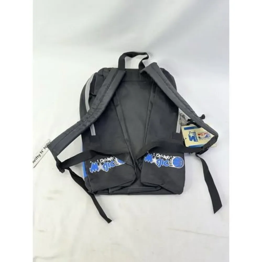 Small STARTER BLUE Backpack Bag Book Bag, Travel Bag Starter Logo Magic NBA